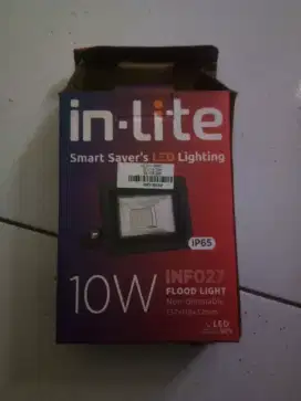lampu sorot in-lite 10w