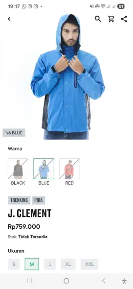 JAKET EIGER
J.CLEMENT