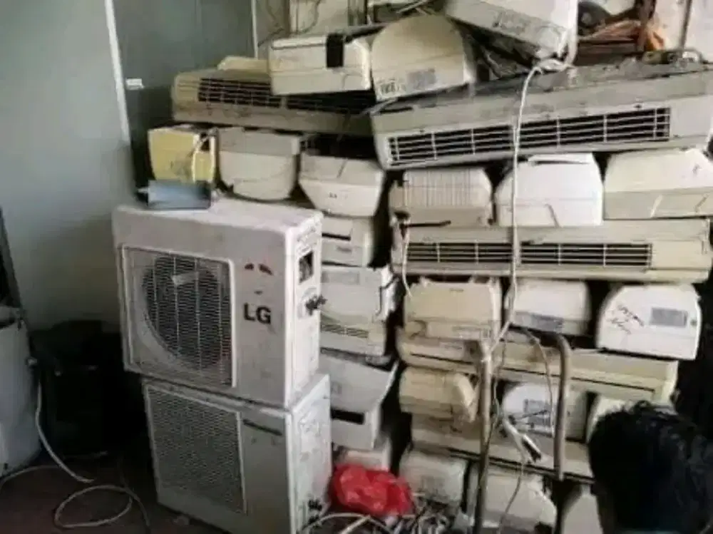 Terima AC rusak segala macam