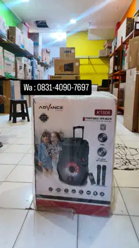 Speaker Advance 15 Dual mic promo terbatas bisa kredit