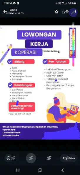 lowongan Kerja koperasi