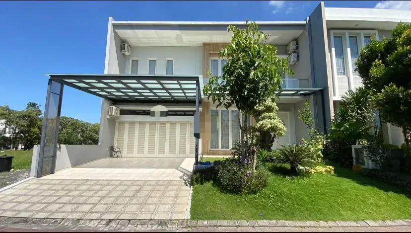 DIJUAL RUMAH PAKUWON INDAH MODERN MINIMALIS BAGUS TERAWAT FULL FURNIS