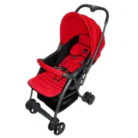 Stroller lipat merk Baby Elle warna merah