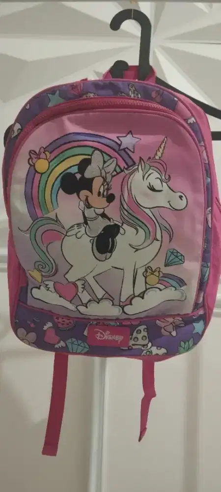 TAS ANAK SEKOLAH DISNEY MINNIE MOUSE UNICORN