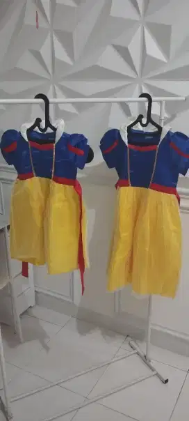BAJU GAUN ANAK PRINCESS SNOW WHITE