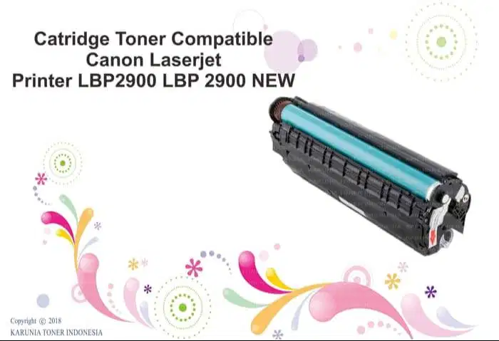 Catridge Toner Compatible Canon Laserjet Printer LBP2900 LBP 2900 NEW
