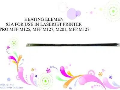 HEATING ELEMENT 83A LASERJET PRINTER PRO MFP M125, MFP M12 Berkualitas