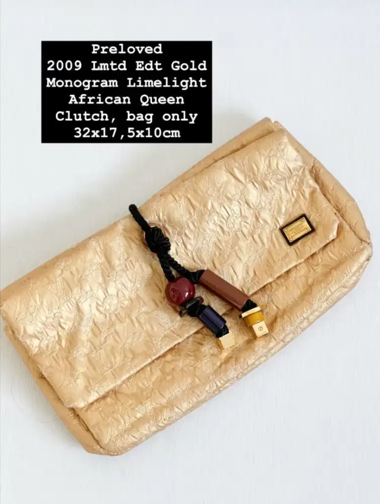 Jual Tas Louis Vuitton Limited Edition Original Authentic Second LV