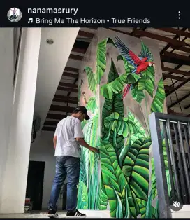 Jasa mural/ lukis dinding