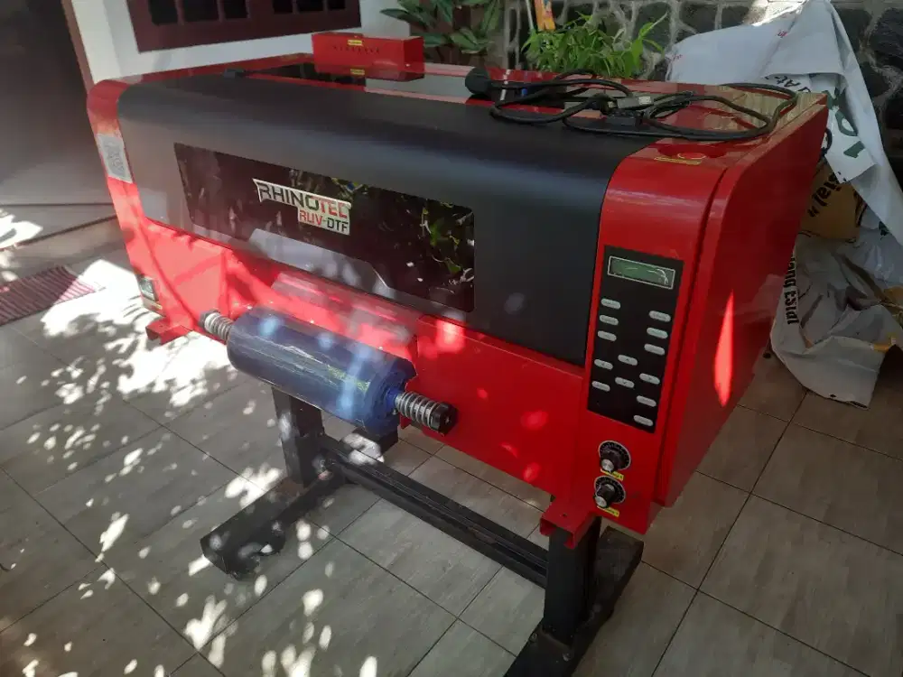 Printer Rhinotec Ruv Dtf, jual murah aja. Bebas nego.
