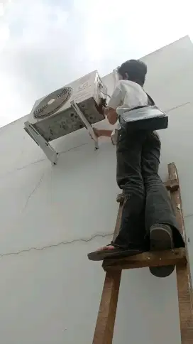 Jasa service ac, kulkas, mesin cuci, pompa air, dan bongkar pasang ac