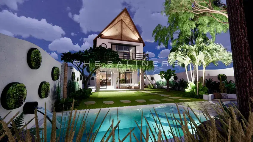 SCENIC VILLA WITH RICE FIELD VIEWS IN KEDUNGU
