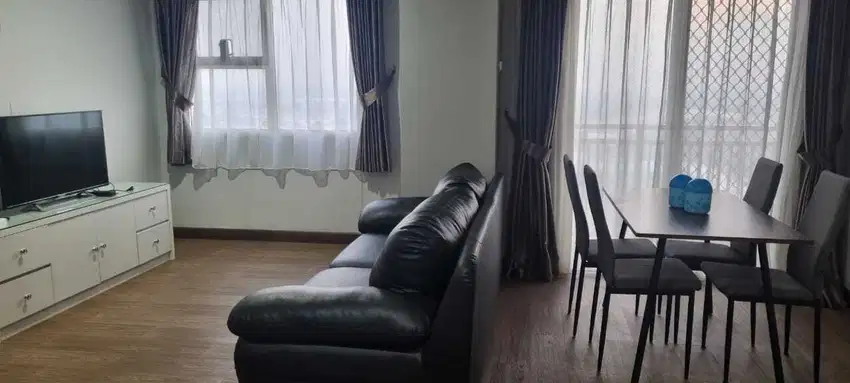 Disewakan Apartemen Trivium South 3br jadi 2br Harga Murah Full Furnis