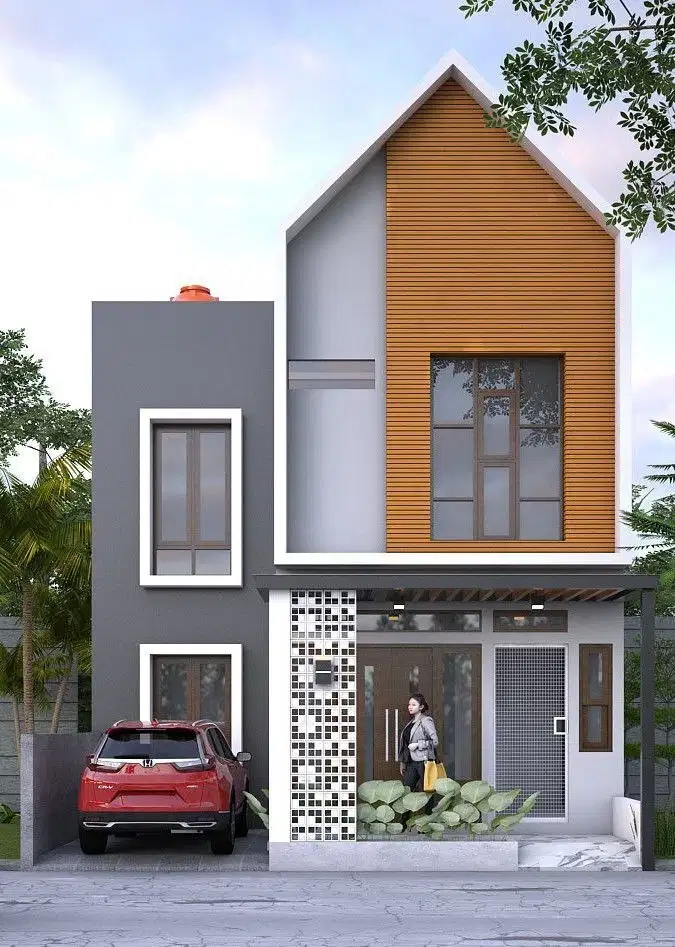 Rumah Baru 5 Menit ke Tol Kukusan 10 Menit Stasiun Depok Baru Free DP