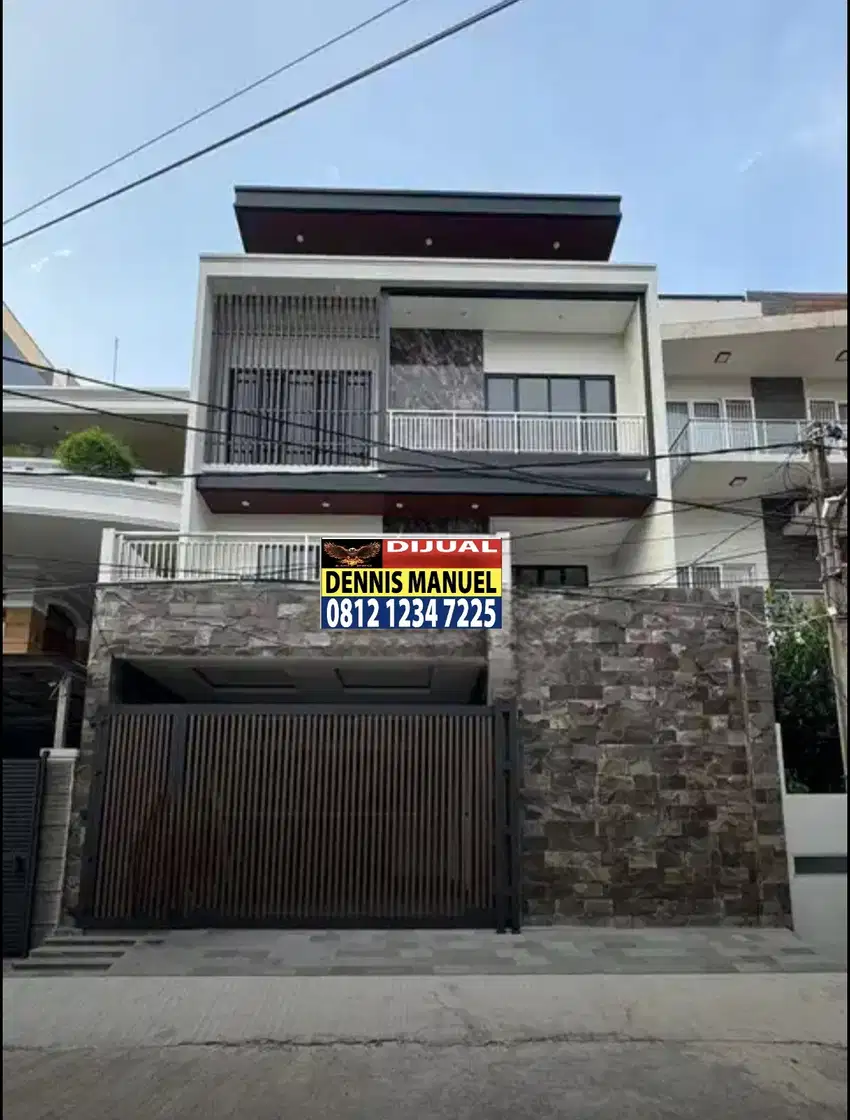 RUMAH KUALITAS PREMIUM LUAS 10 X 20M² DI MUARA KARANG
