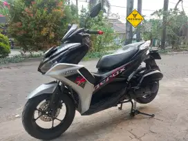 (DP 500)‼️ Aerox 155 Connected Hitam Silver Mulus 2023 Cash / Kredit