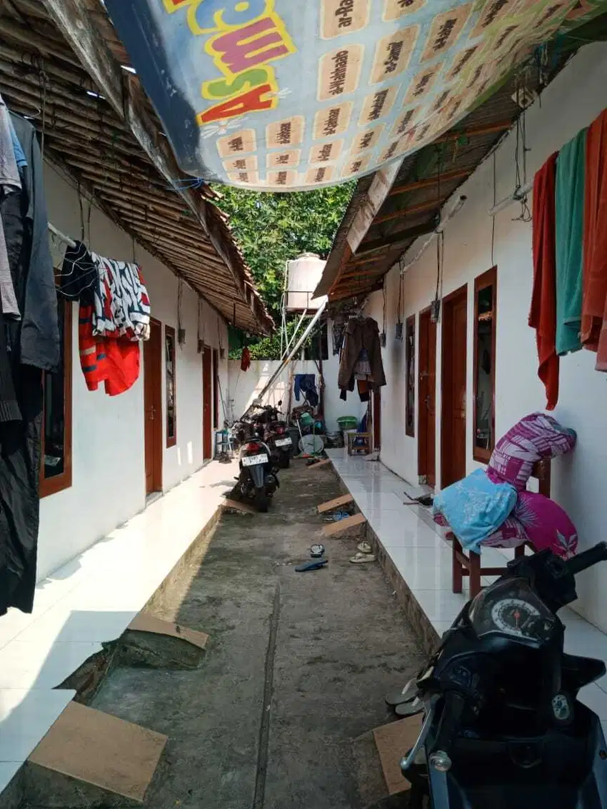 kontrakan 8 pintu strategis sewa 600 ribu