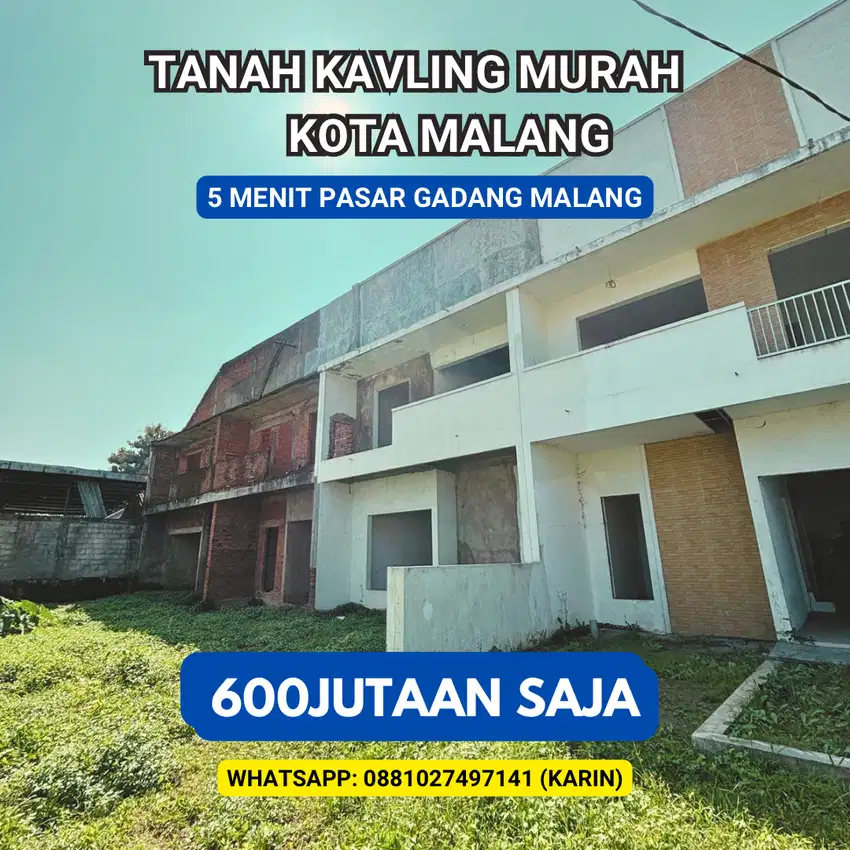 RUMAH MEWAH GA SAMPE 1M SUDAH DAPAT 2 LANTAI KOTA MALANG