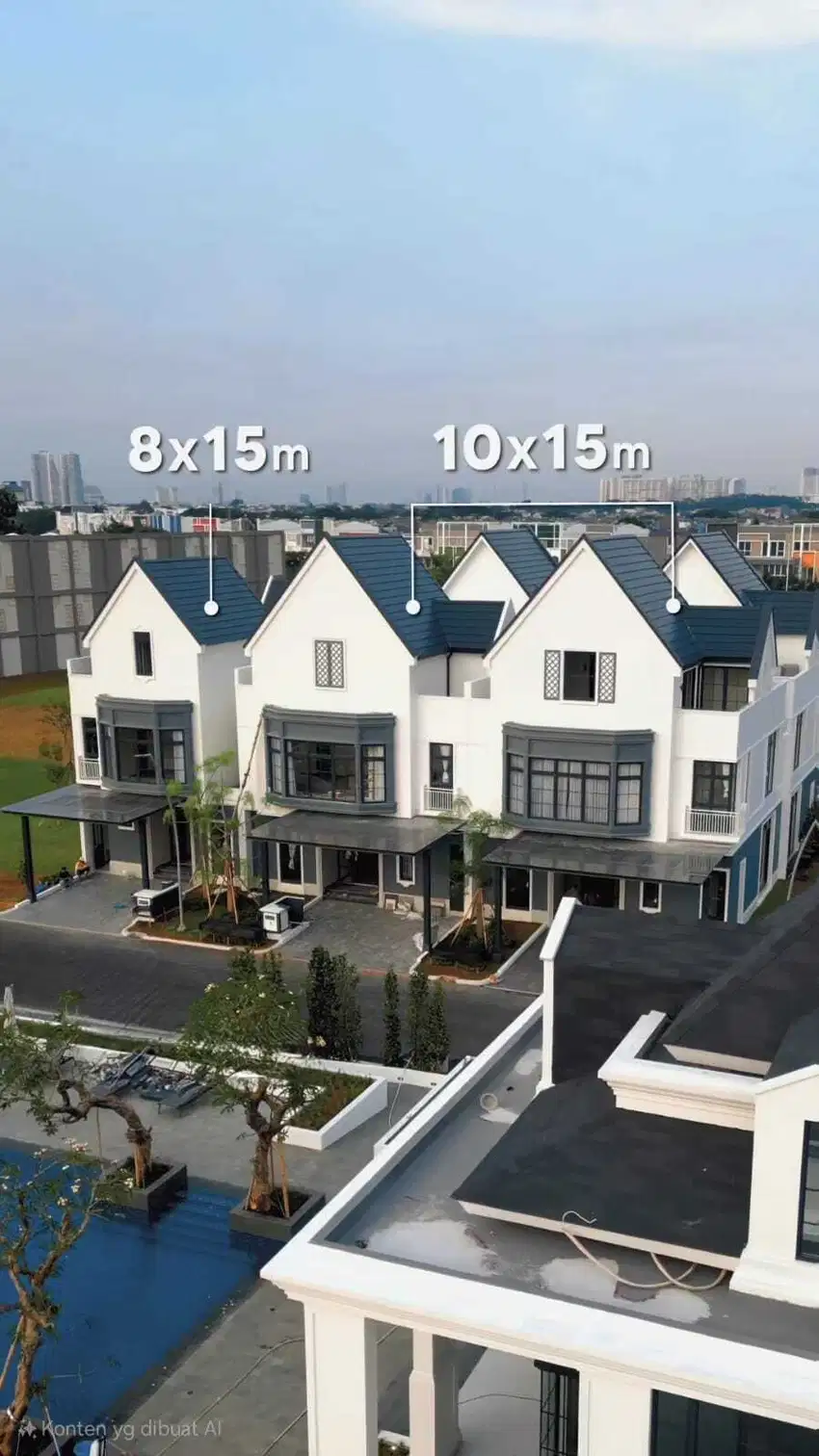 Dijual Rumah 3 Lantai Dekat Tol Di Gading Serpong Dev By Summarecon