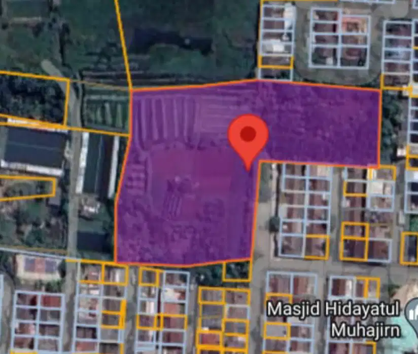 Jual cepat tanah siap bangun bawah pasar