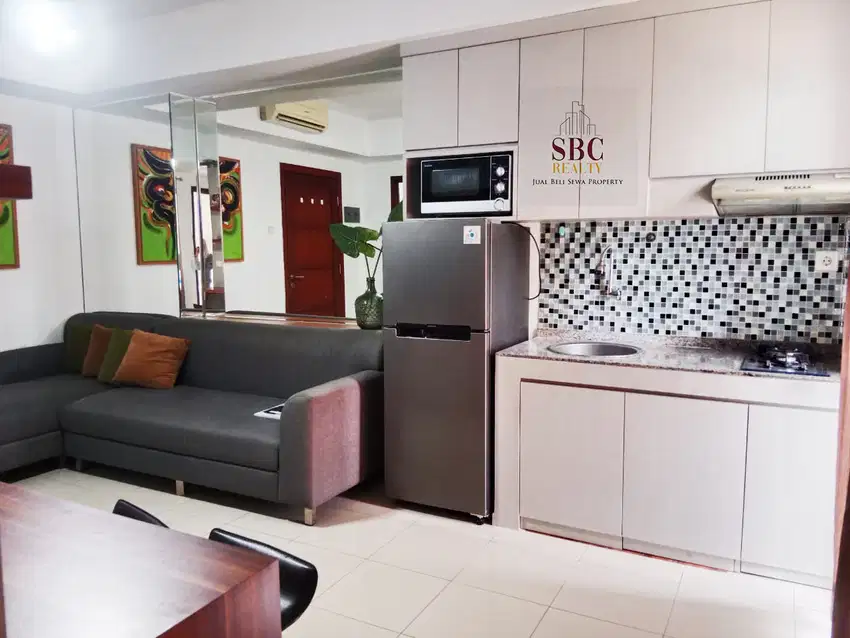 Disewakan Unit Apartemen Royal Mediterania Residence Furnish Tipe 2BR+