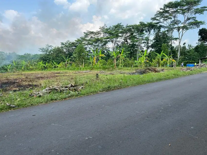 Tanah Zona Kuning 3000m Tepi Jl Raya Kerjo - Sragen