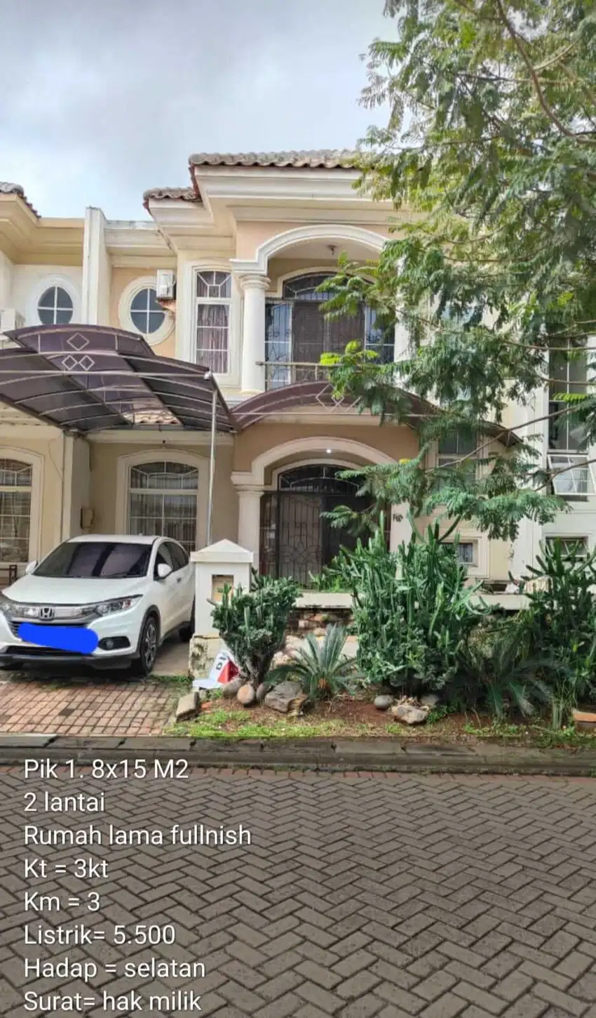 Jual Rumah Kenari Golf Pantai Indah Kapuk Jakarta Utara