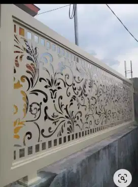 Bengkel las tralis kanopi pintu pagar gerbang tangga minimalis