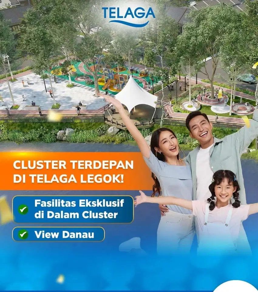 NEW CLUSTER TOBA TERDEPAN FASILITAS CLUSTER TERLENGKAP