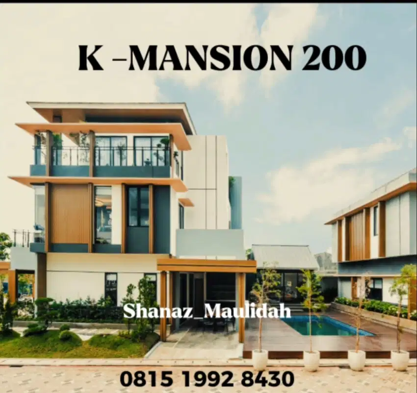 Rumah Korean style DP 0%