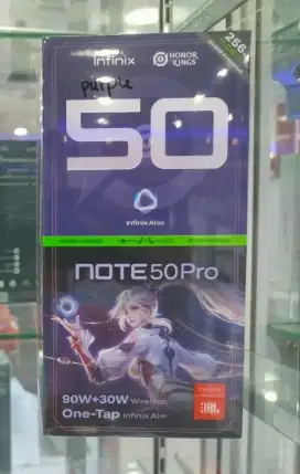 Ready Infinix Note 50 Pro Ram 8/256