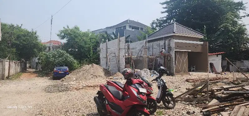 Rumah 2 lantai 2 kamar tidur 2 km1 garasi  675 juta kpr 750 jakarta