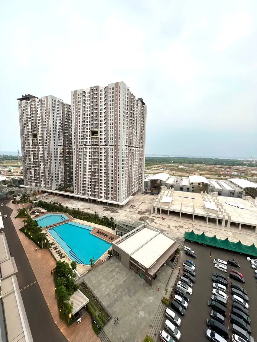 Jual Murah Apartemen Tokyo Riverside Pik 2 uk 38 view pool city