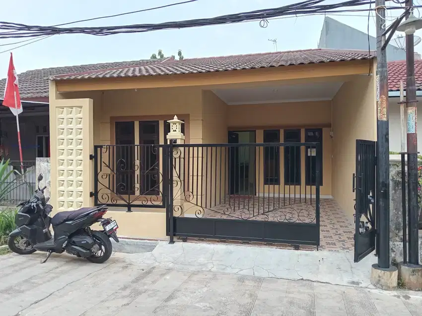 Dijual Rumah Baru 1 Lantai SHM Bebas Banjir Bumi Mutiara Bogor