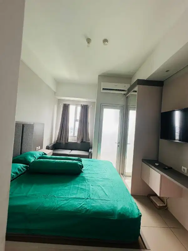 disewakan apartemen transpark juanda full furnish bekasi timur