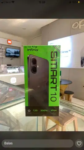 Terbaru Infinix Smart 10 4/64 4/128