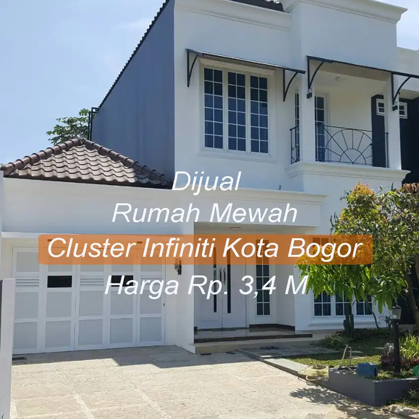 DIJUAL RUMAH READY TYPE MODERN CLASSIC, CLUSTER INFINITI RESIDENCE