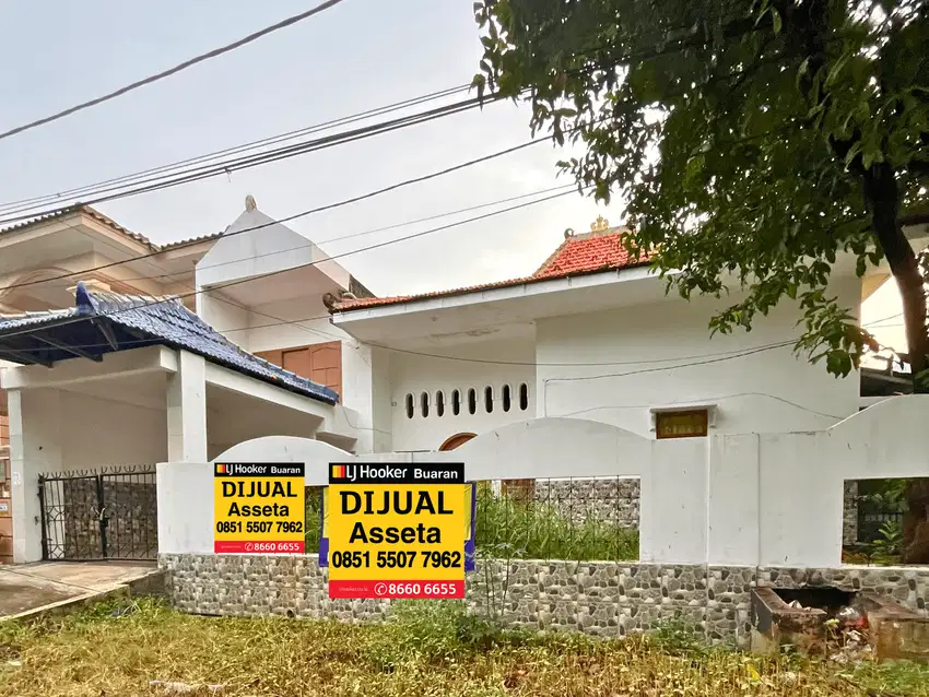 Dijual Tanah Bonus Rumah Strategis di Billymoon, Jakarta Timur
