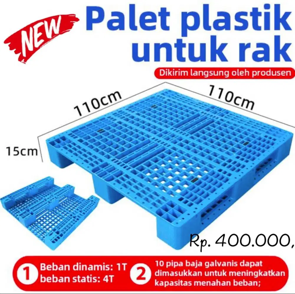 Keranjang plastik container plastik pallet plastik palet