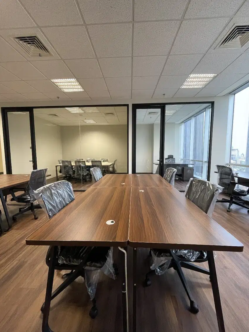 SEWA RUANG KANTOR FURNISH MENARA SUNLIFE LUAS 90 SQM