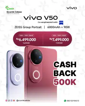 Vivo v50 5g garansi resmi