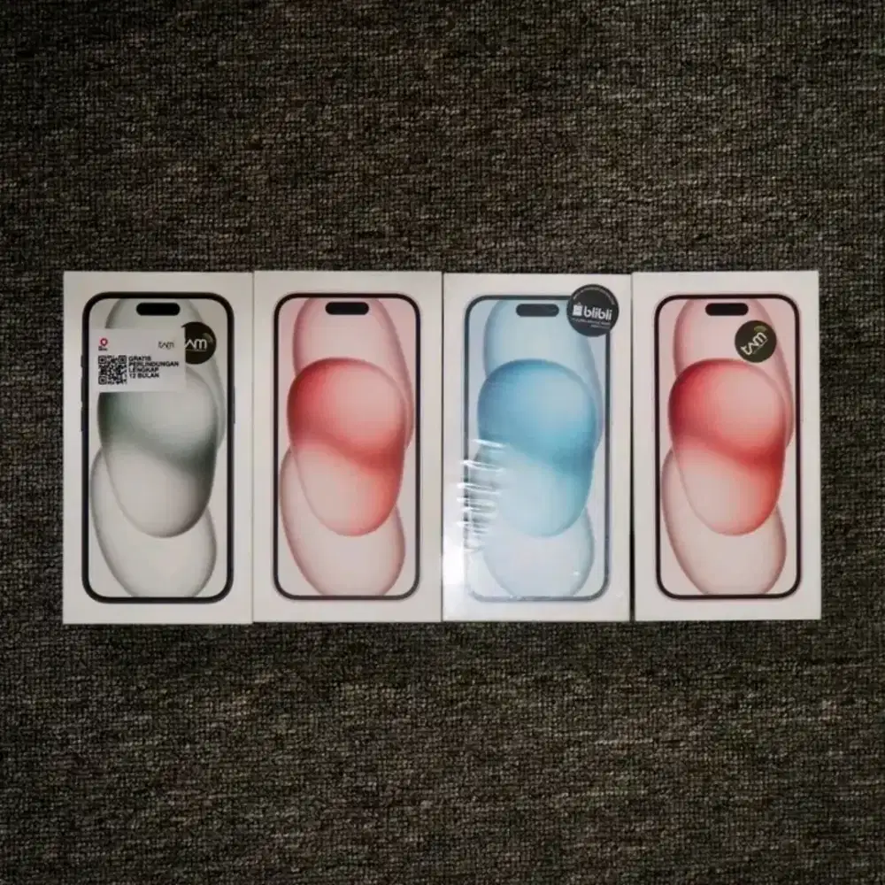 iPhone 15 128GB Baru Garansi Resmi