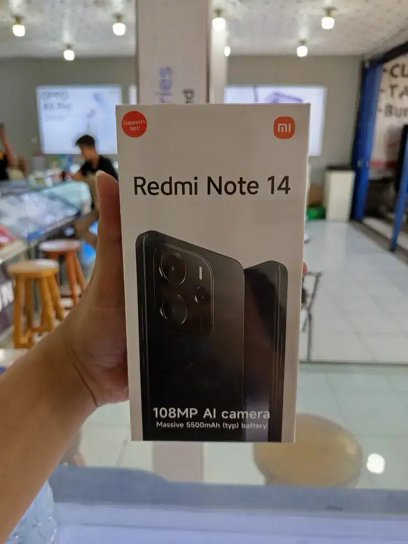 Redmi Note 14 8/128 Garansi Resmi 15 Bulan