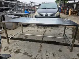 Long stainles table