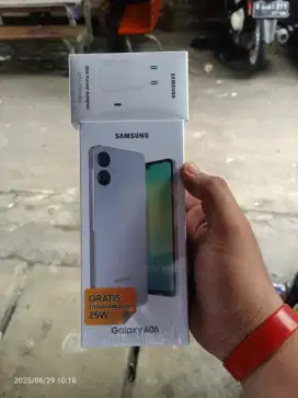 Samsumg A06 4/64 Segel resmi no Repack
