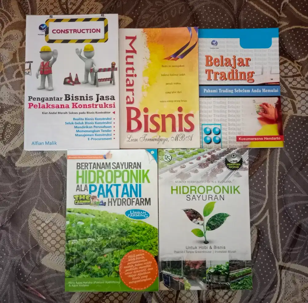 Buku panduan bisnis dan hidroponik