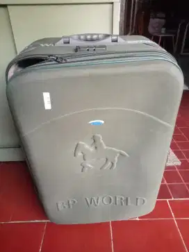 Koper Kanvas BP World size 29 inch, masih bagus, COD Cijantung dsk