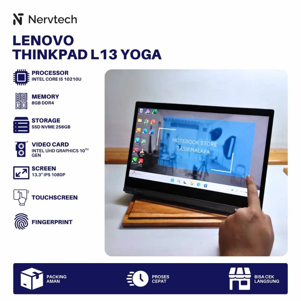 Lenovo ThinkPad L13 Yoga Core i5 Gen 10 8GB/256GB X360 Flip 2in1