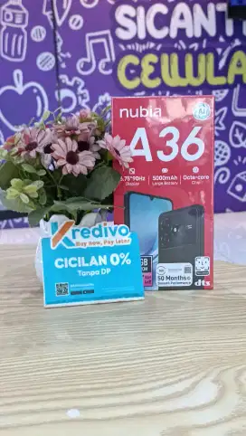 HP NUBIA A36 RAM 4+4/64