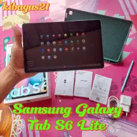 Samsung Galaxy Tab S6 lite Prosesor Snapdragon Fullset
